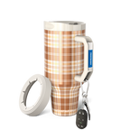 Thicc Buddy 50oz | Pumpkin Patch Plaid